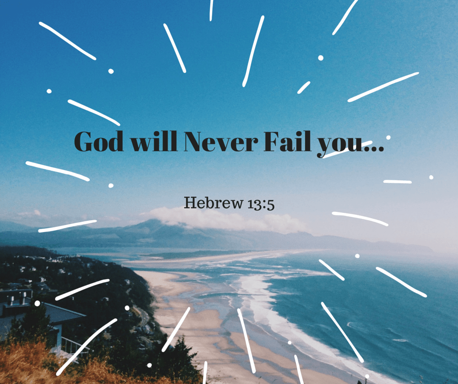 Will God ever lead us to&nbsp;Failure?