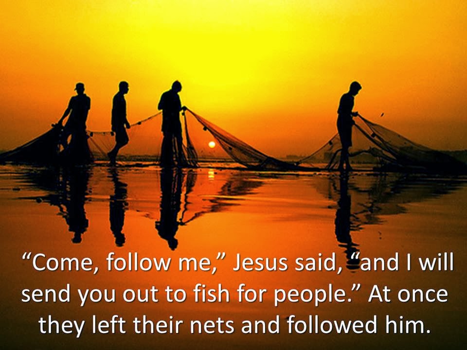 putting down our nets